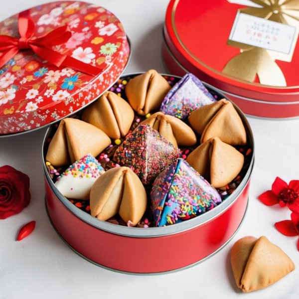 Gift box - Fortune cookies mix 36 pcs